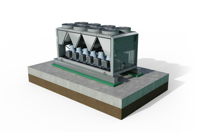 Anti-Vibration Mats & Pads for Industry, Infrastructure, Buildings, and Labs